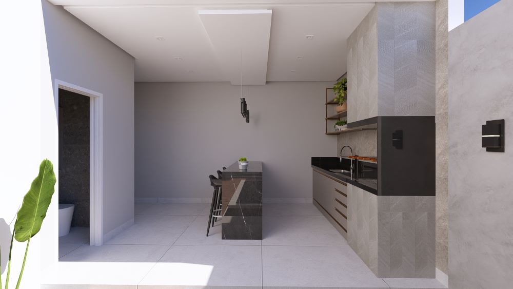 Planta de Casa em Terreno 10x20 Metros 