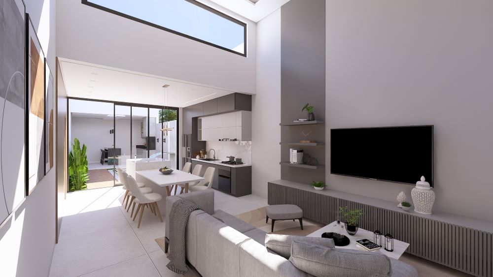 Planta de Casa em Terreno 10x20 Metros 