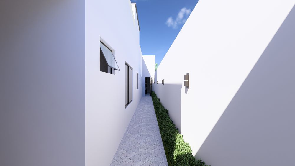 Planta de Casa em Terreno 10x20 Metros 