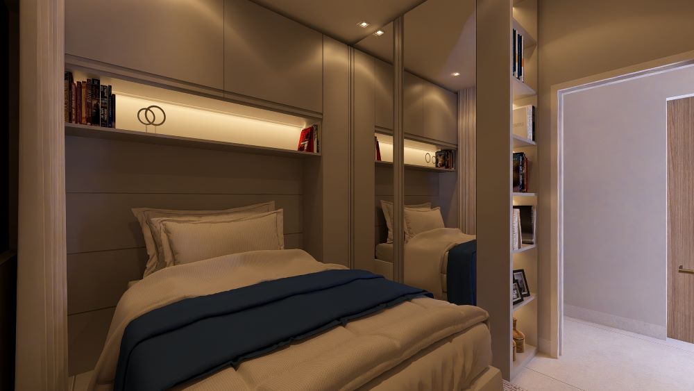 Planta de Casa em Terreno 10x20 Metros 