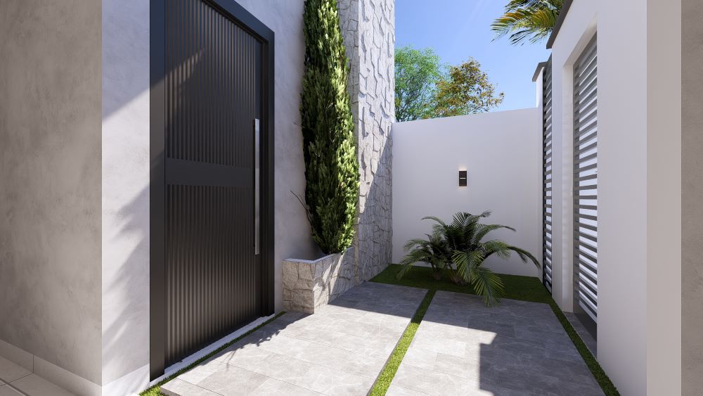 Planta de Casa em Terreno 10x20 Metros 