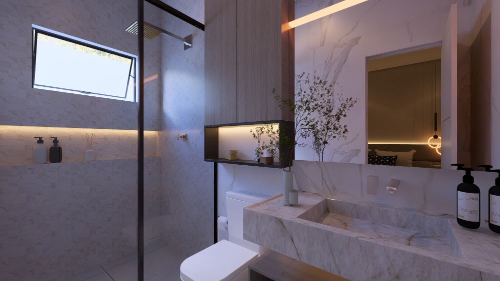 Planta de Casa em Terreno 10x20 Metros 