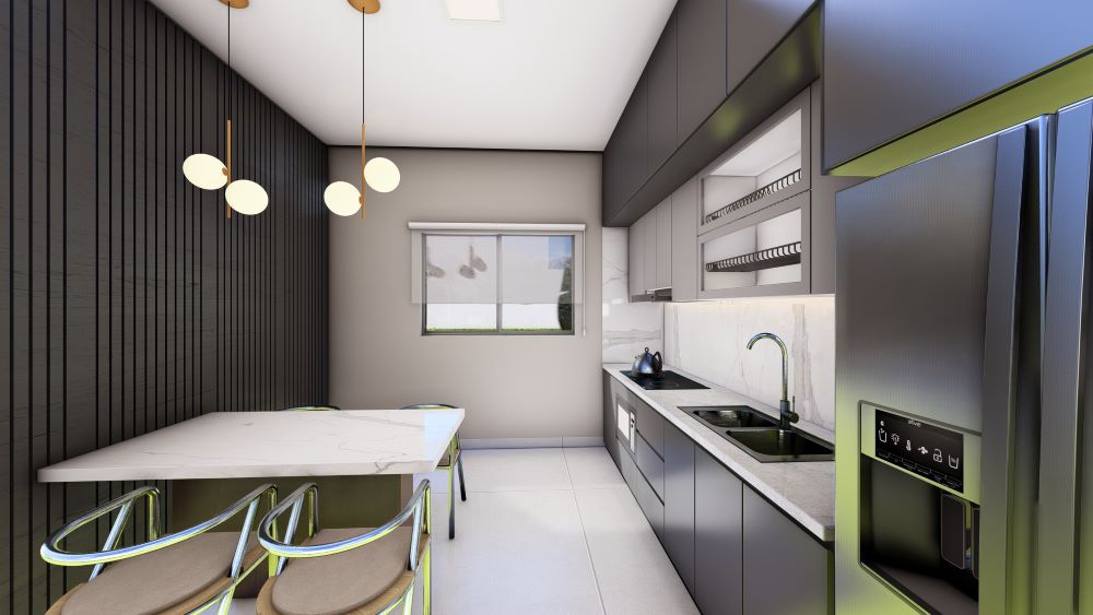 Projeto de Sobrado 10x25 com Kitnets e Ponto Comercial