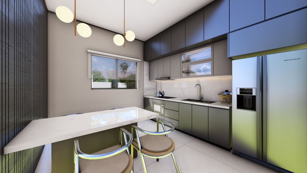 Projeto de Sobrado 10x25 com Kitnets e Ponto Comercial