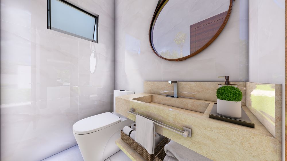 Projeto de Sobrado 10x25 com Kitnets e Ponto Comercial