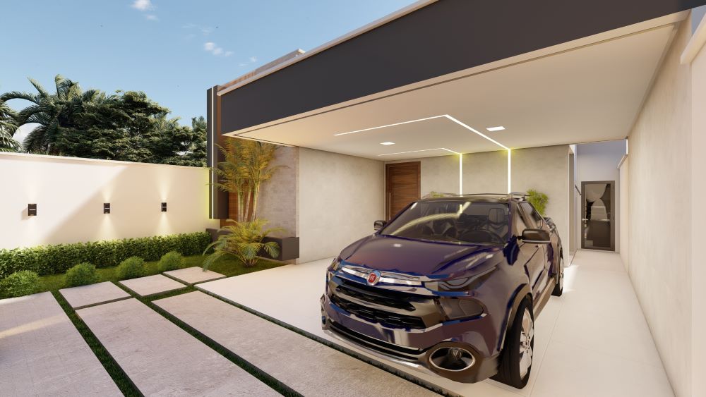 Planta de Casa Terreno 10x30 metros