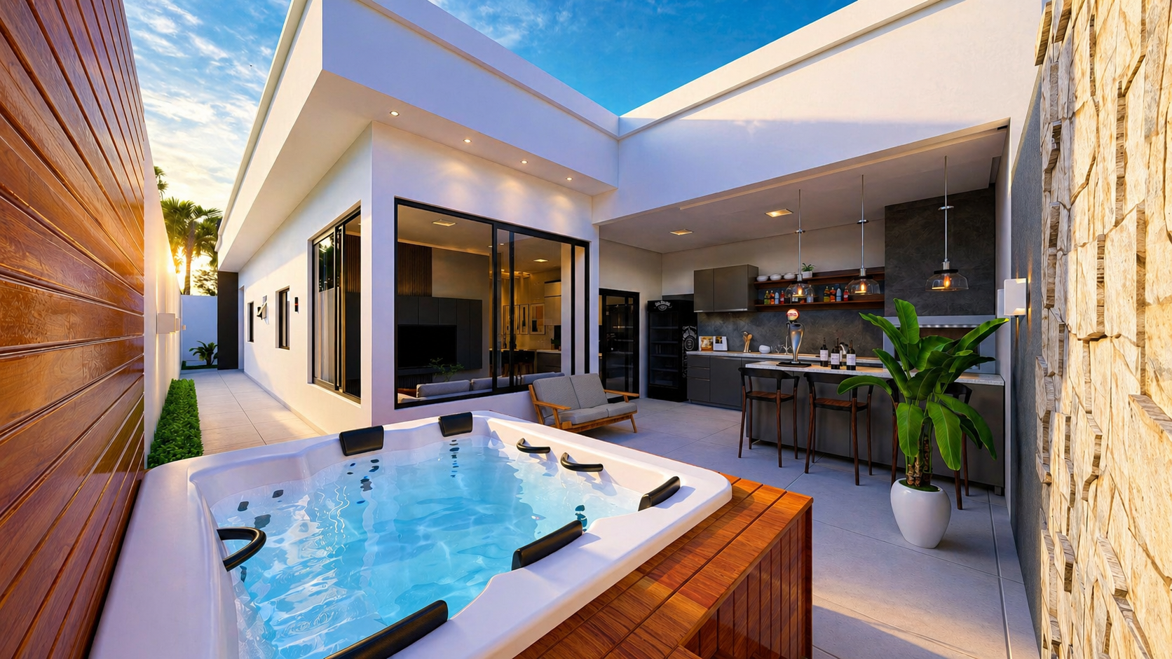 Planta de casa 7,5x25 metros