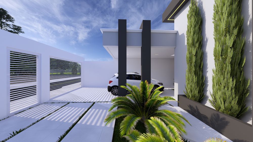 Planta de casa 7,5x25 metros