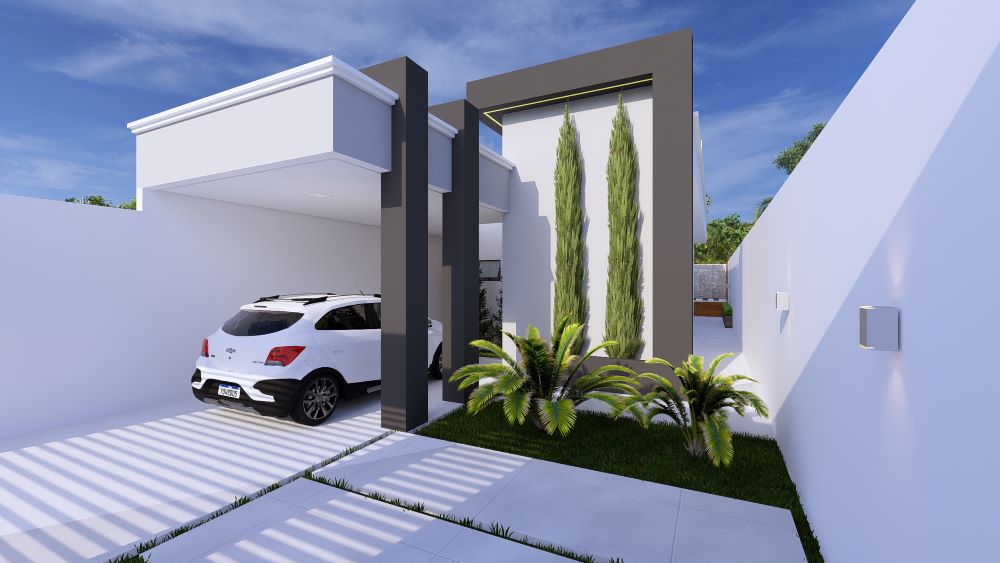 Planta de casa 7,5x25 metros