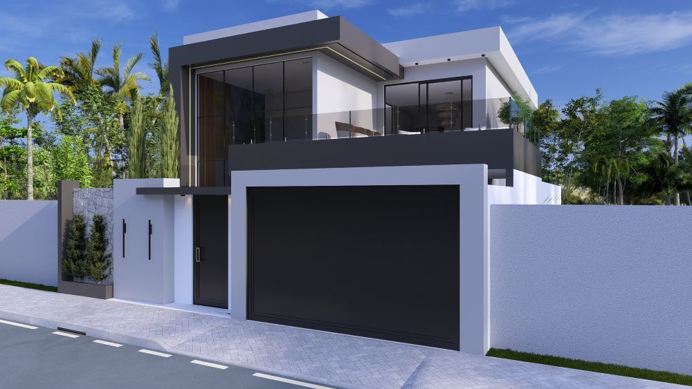 Projeto de casa de andar sobrado 10x20 metros 
