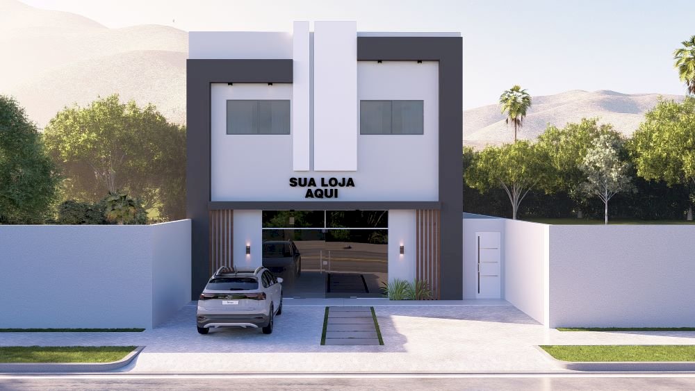 Projeto de Sobrado 10x25 com Kitnets e Ponto Comercial