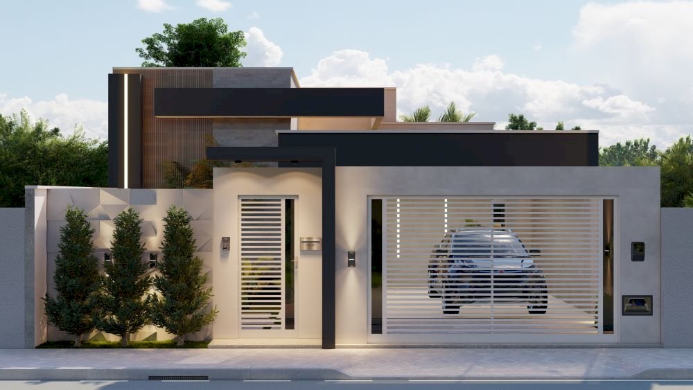 Planta de Casa Terreno 10x30 metros